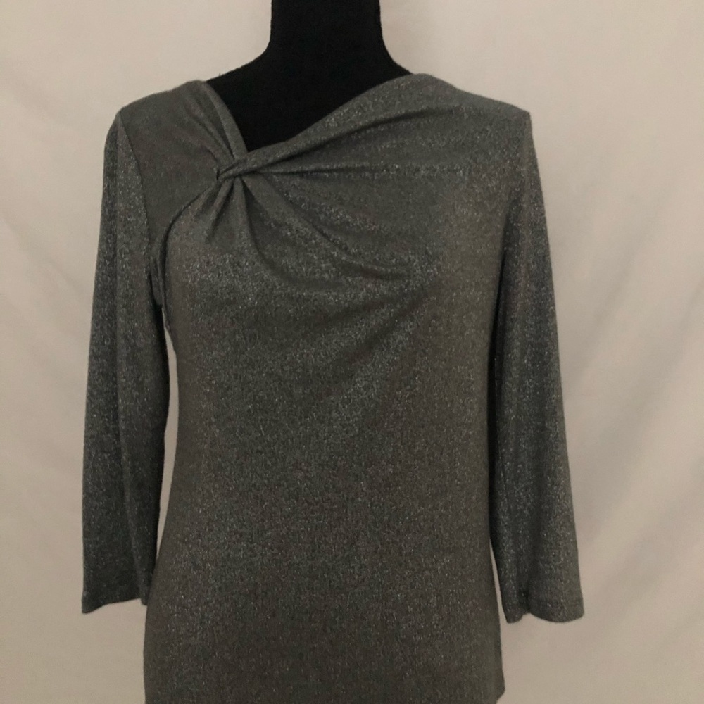 Women’s Sz Small Silver Top